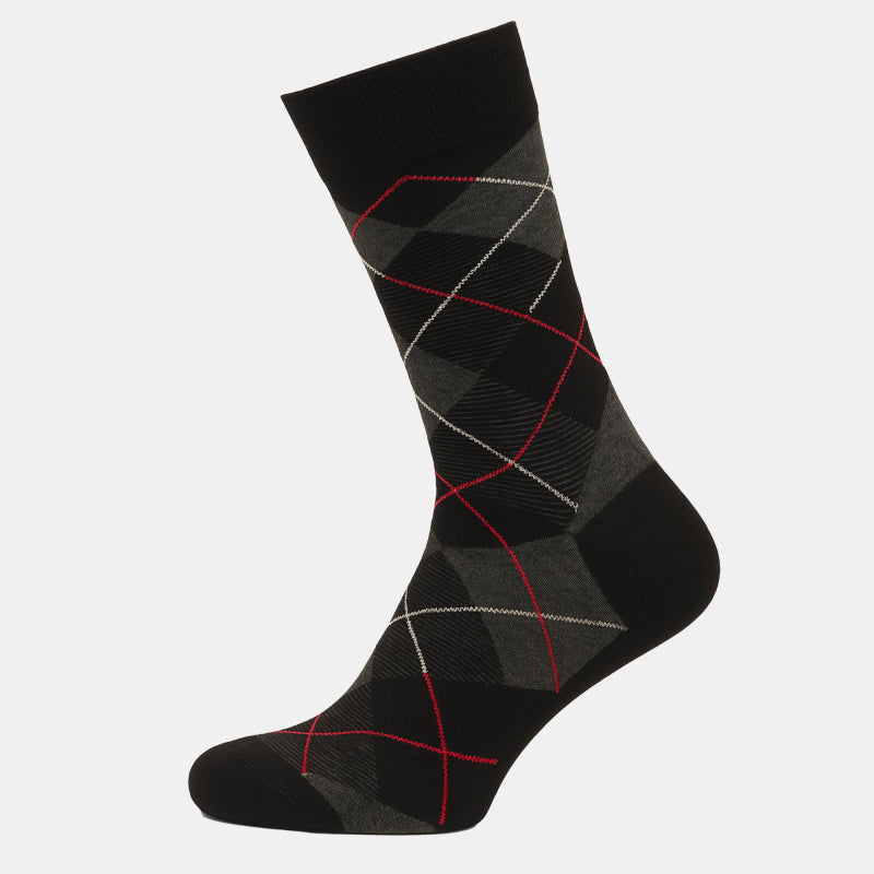 Men Cotton Blend Socks Crew Length Pack of 2 - Bodycare
