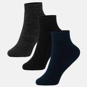 Unisex Cotton Blend Socks Crew Length Pack of 3 - Bodycare
