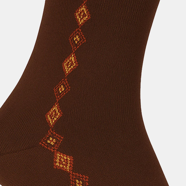 Men Cotton Blend Socks Crew Length Pack of 2 - Bodycare