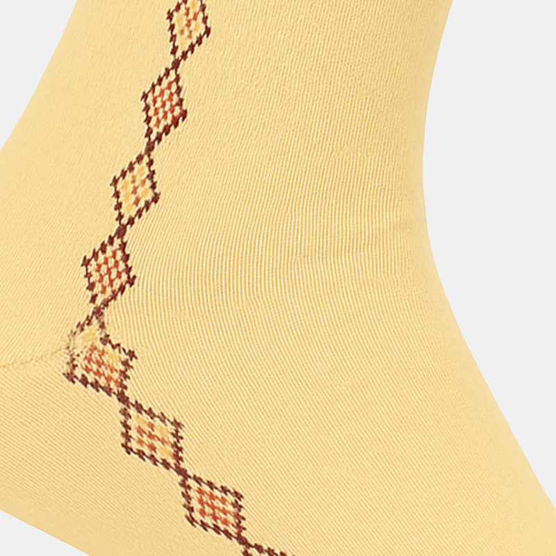 Men Cotton Blend Socks Crew Length Pack of 2 - Bodycare