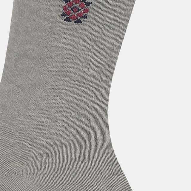 Men Cotton Blend Socks Crew Length Pack of 3 - Bodycare