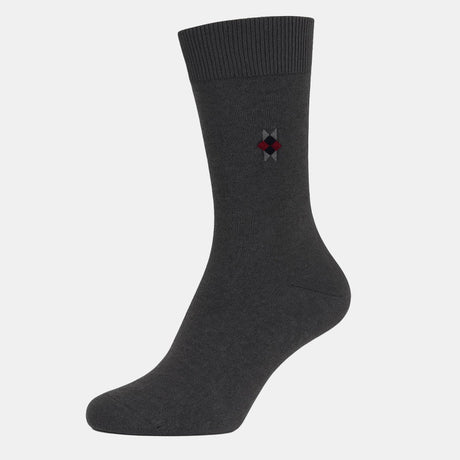 Men Cotton Blend Socks Crew Length Pack of 3 - Bodycare