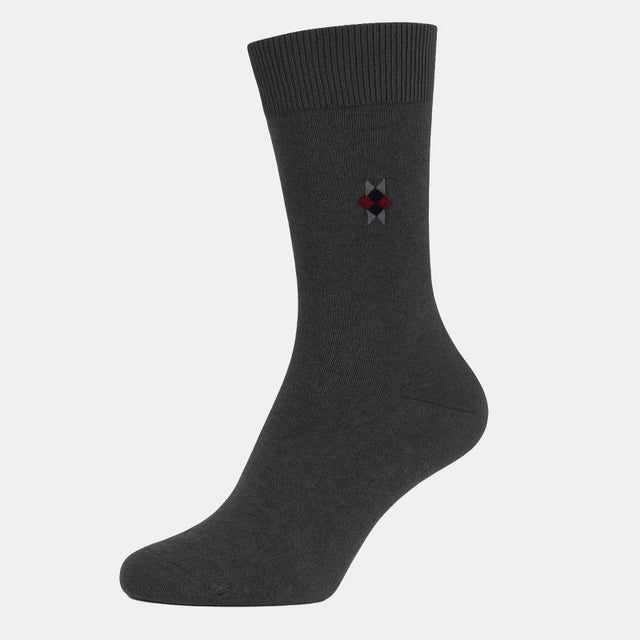 Men Cotton Blend Socks Crew Length Pack of 3 - Bodycare