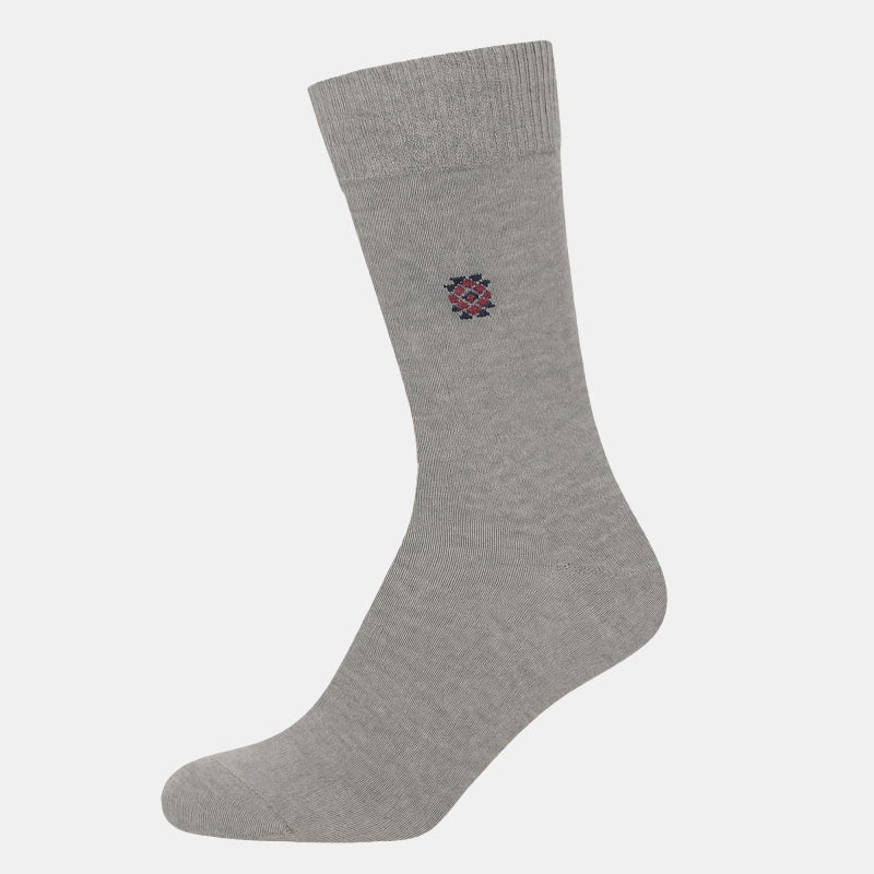 Men Cotton Blend Socks Crew Length Pack of 3 - Bodycare