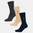 Men Cotton Blend Socks Crew Length Pack of 3 - Bodycare