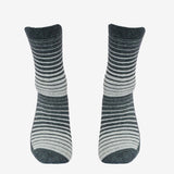 Bodycare Mens Mid Calf Length Striped Socks Pack Of 3