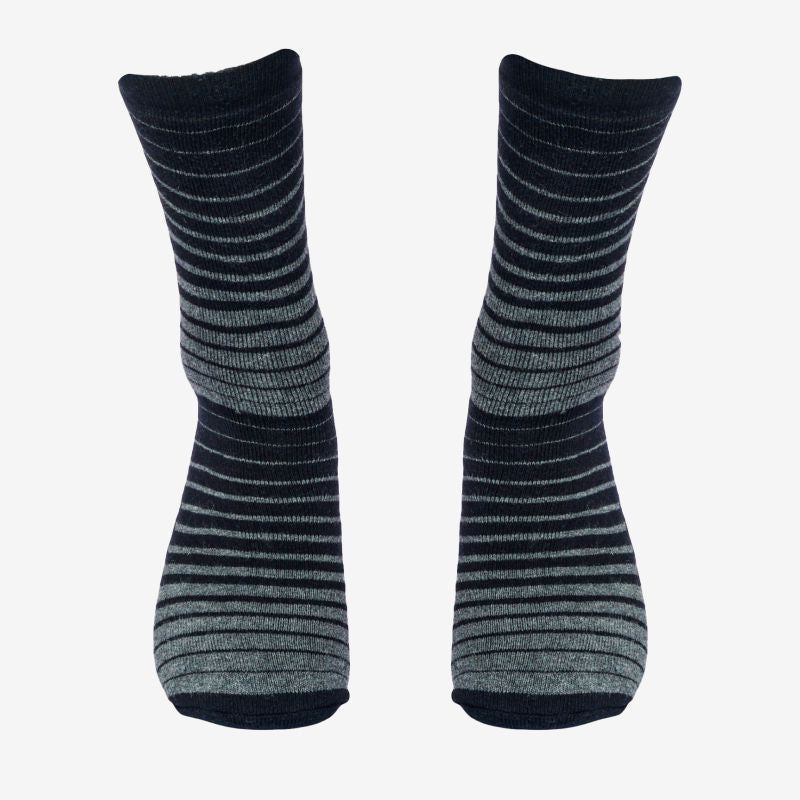 Bodycare Mens Mid Calf Length Striped Socks Pack Of 3