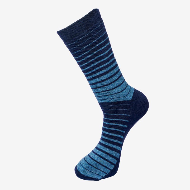Bodycare Mens Mid Calf Length Striped Socks Pack Of 3