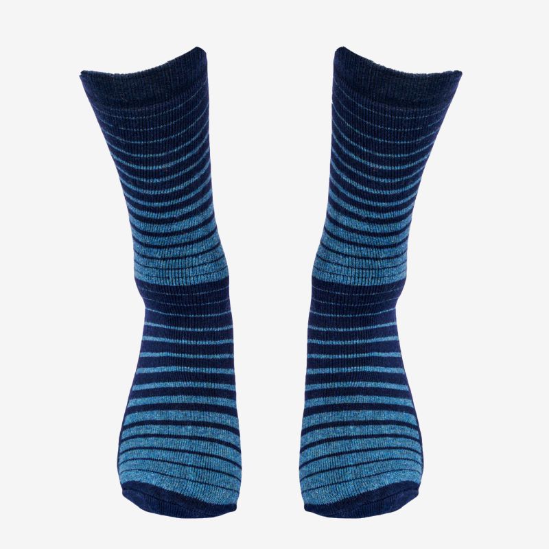 Bodycare Mens Mid Calf Length Striped Socks Pack Of 3