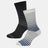 Men Cotton Blend Socks Crew Length Pack of 2 - Bodycare