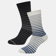 Men Cotton Blend Socks Crew Length Pack of 2 - Bodycare