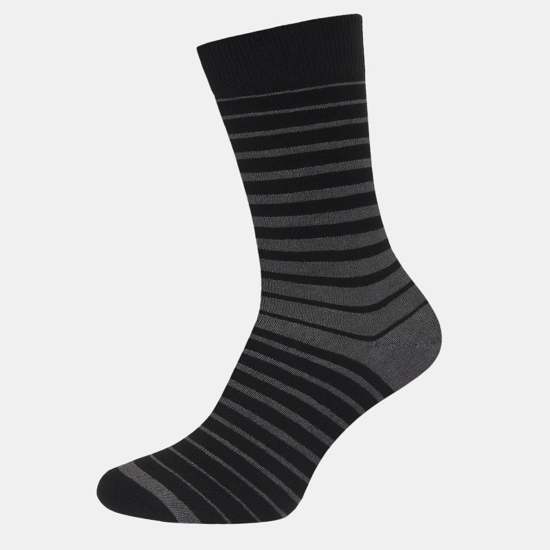 Men Cotton Blend Socks Crew Length Pack of 2 - Bodycare