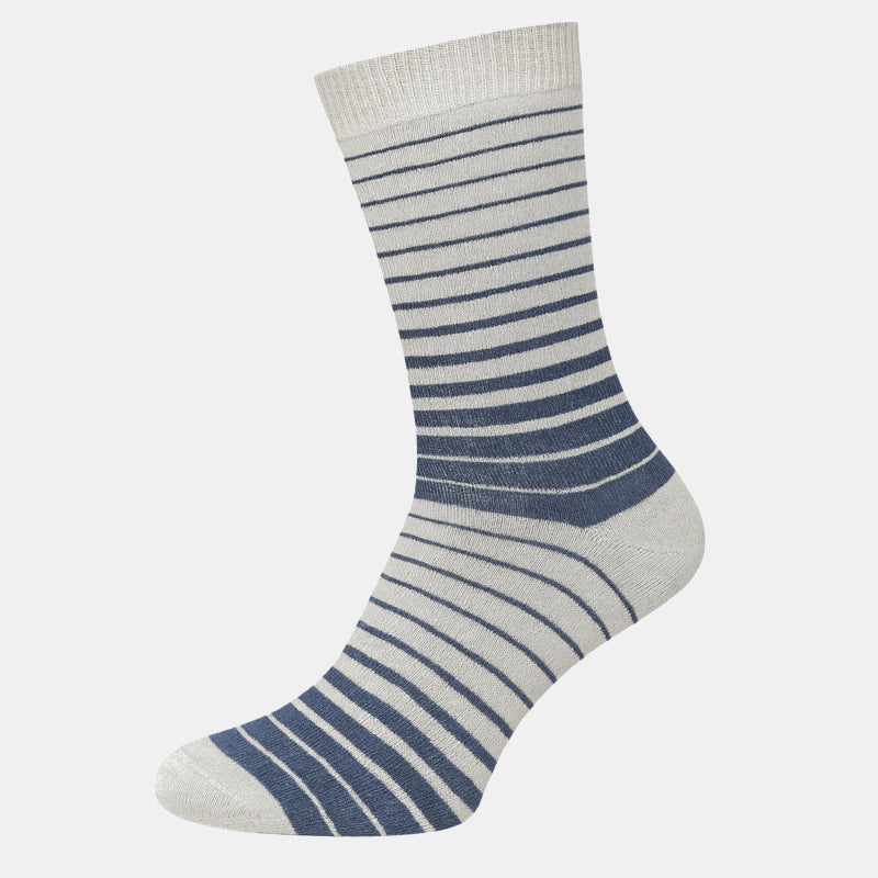 Men Cotton Blend Socks Crew Length Pack of 2 - Bodycare