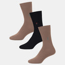 Men Cotton Blend Socks Crew Length Pack of 3 - Bodycare