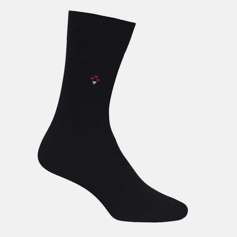Men Cotton Blend Socks Crew Length Pack of 3 - Bodycare