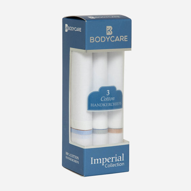 Men Cotton Handkerchief Pack of 3 - Bodycare