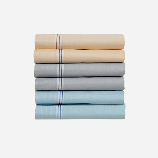 Men Cotton Handkerchief Pack of 6 - Bodycare