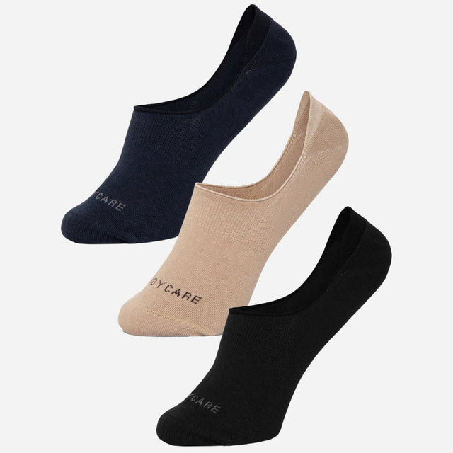 Men Cotton Blend Loafer Socks Stretch Pack of 3 - Bodycare