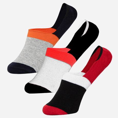 Men Cotton Blend Loafer Socks Stretch Pack of 3 - Bodycare
