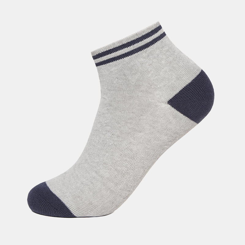 BODYCARE Mens Cotton Blend Men's Short Length Socks Pack of 3 Soft, Breathable & Stretchable  Comfortable  Durable, Easy Wash Multipurpose Socks for Sports, Gym, Travel & Casual Outfits