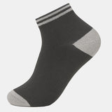 BODYCARE Mens Cotton Blend Men's Short Length Socks Pack of 3 Soft, Breathable & Stretchable  Comfortable  Durable, Easy Wash Multipurpose Socks for Sports, Gym, Travel & Casual Outfits