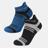 BODYCARE Mens Cotton Blend Men's Short Length Socks Pack of 2 Soft, Breathable & Stretchable  Comfortable  Durable, Easy Wash Multipurpose Socks for Sports, Gym, Travel & Casual Outfits