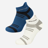 BODYCARE Mens Cotton Blend Men's Short Length Socks Pack of 2 Soft, Breathable & Stretchable  Comfortable  Durable, Easy Wash Multipurpose Socks for Sports, Gym, Travel & Casual Outfits