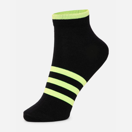 Bodycare Short Length Cotton Blend Women Socks Pack of 3 Soft Breathable Stretchable Everyday Wear Casual Use Comfortable Durable Stylish Assorted Colors