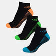 Women Ankle Length Cotton Blend Socks Pack of 3 - Bodycare