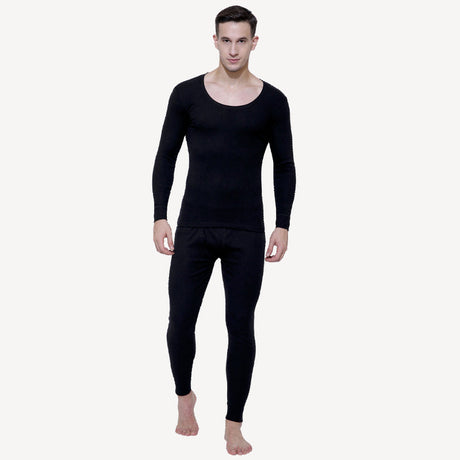 Gold Thermal Top Men Round Neck Full Sleeves