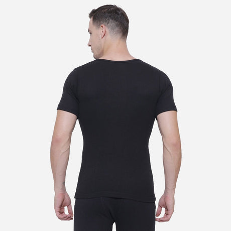 Gold Bodycare Thermal Men Top Round Neck Half Sleeves