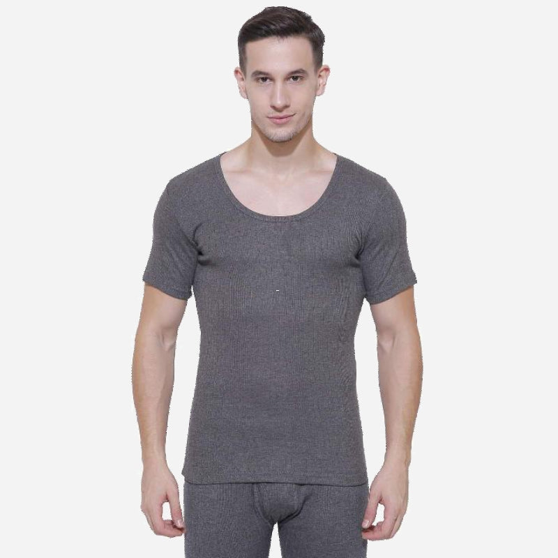 Gold Bodycare Thermal Men Top Round Neck Half Sleeves