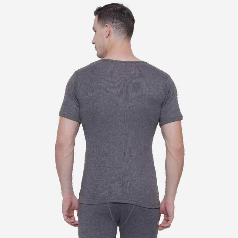 Gold Bodycare Thermal Men Top Round Neck Half Sleeves