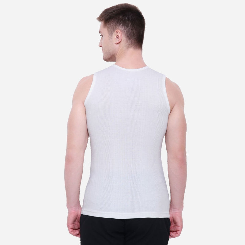 Men Thermal Top Round Neck Sleeveless - Bodycare
