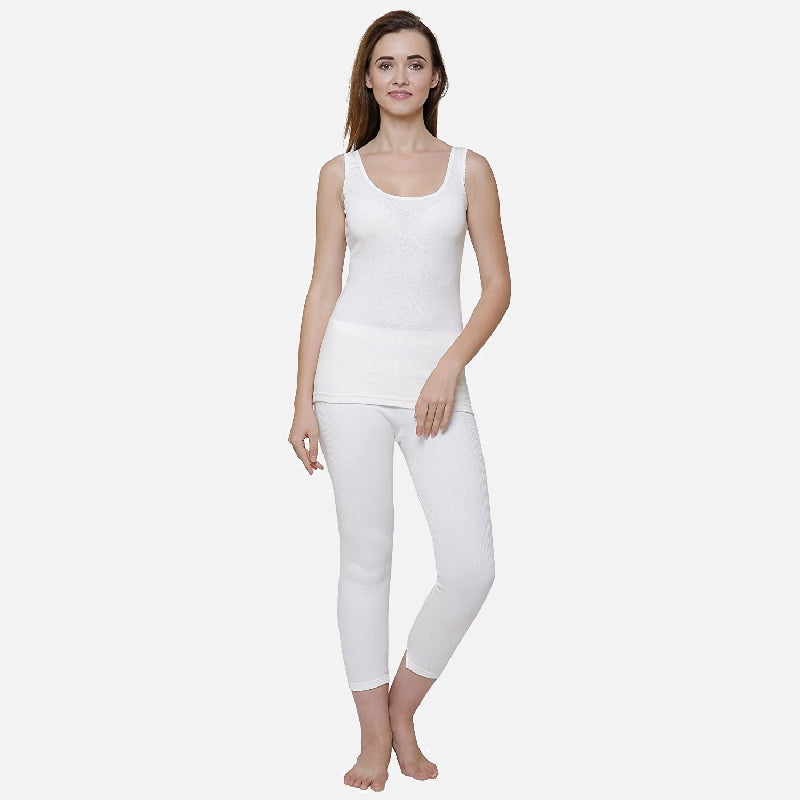 Women Thermal Top Round Neck Sleeveless - Bodycare