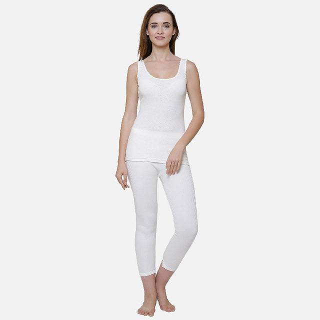 Women Thermal Top Round Neck Sleeveless - Bodycare