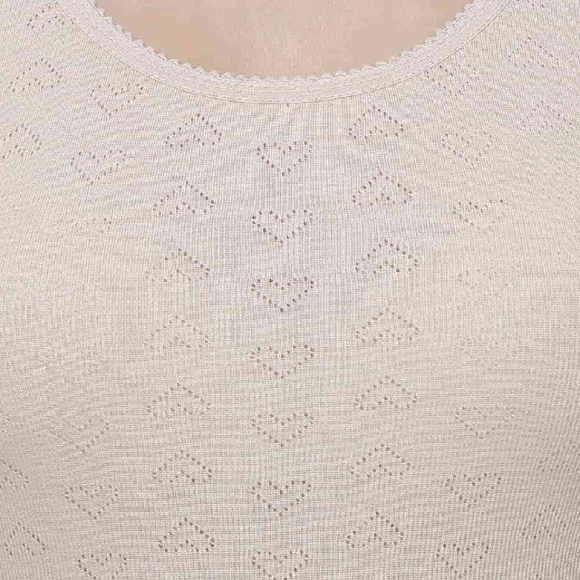 Women Thermal Top Round Neck Sleeveless - Bodycare