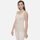 Gold Bodycare Thermal Women Top Round Neck Sleeveless