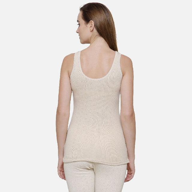 Women Thermal Top Round Neck Sleeveless - Bodycare