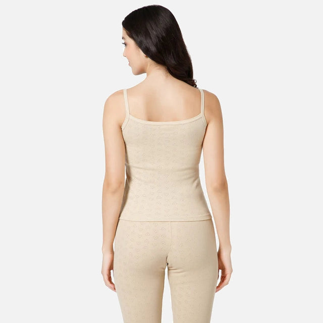 Women Thermal Top Round Neck Sleeveless - Bodycare