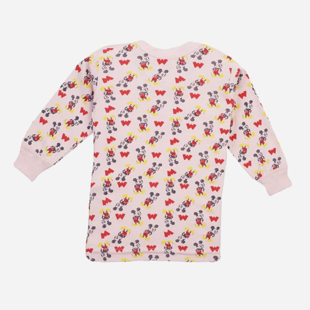 Boys Mickey & Friends Thermal Top Round Neck Full Sleeves - Bodycare