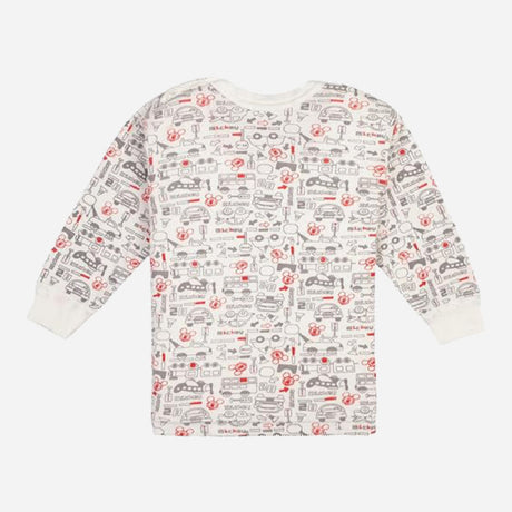 Gold Bodycare Mickey & Friends Boys Cotton Thermal Top Round Neck Full Sleeves Top