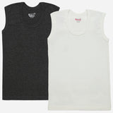 Boys Thermal Top Round Neck Sleeveless Pack of 2