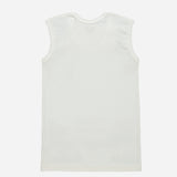 Gold Thermal Boys Top Round Neck  Sleeveless Solid
