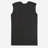 Gold Thermal Boys Top Round Neck  Sleeveless Solid