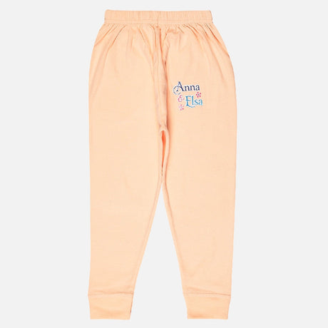 Girls Thermal Set Round Neck Full Sleeves Pack of 1