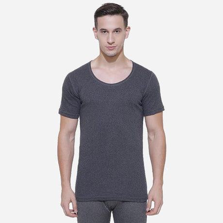 Men Thermal Top Round Neck Half Sleeves Pack of 1