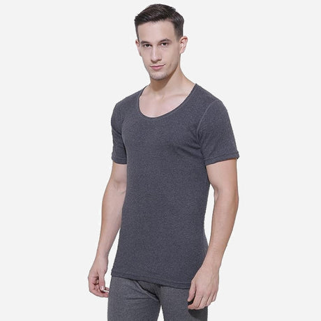 Men Thermal Top Round Neck Half Sleeves Pack of 1
