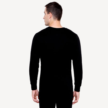 Gold+ Bodycare Men Fleece Thermal Top Round Neck Full Sleeves
