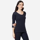 Women Thermal Top Round Neck Full Sleeves Pack of 1 - Bodycare